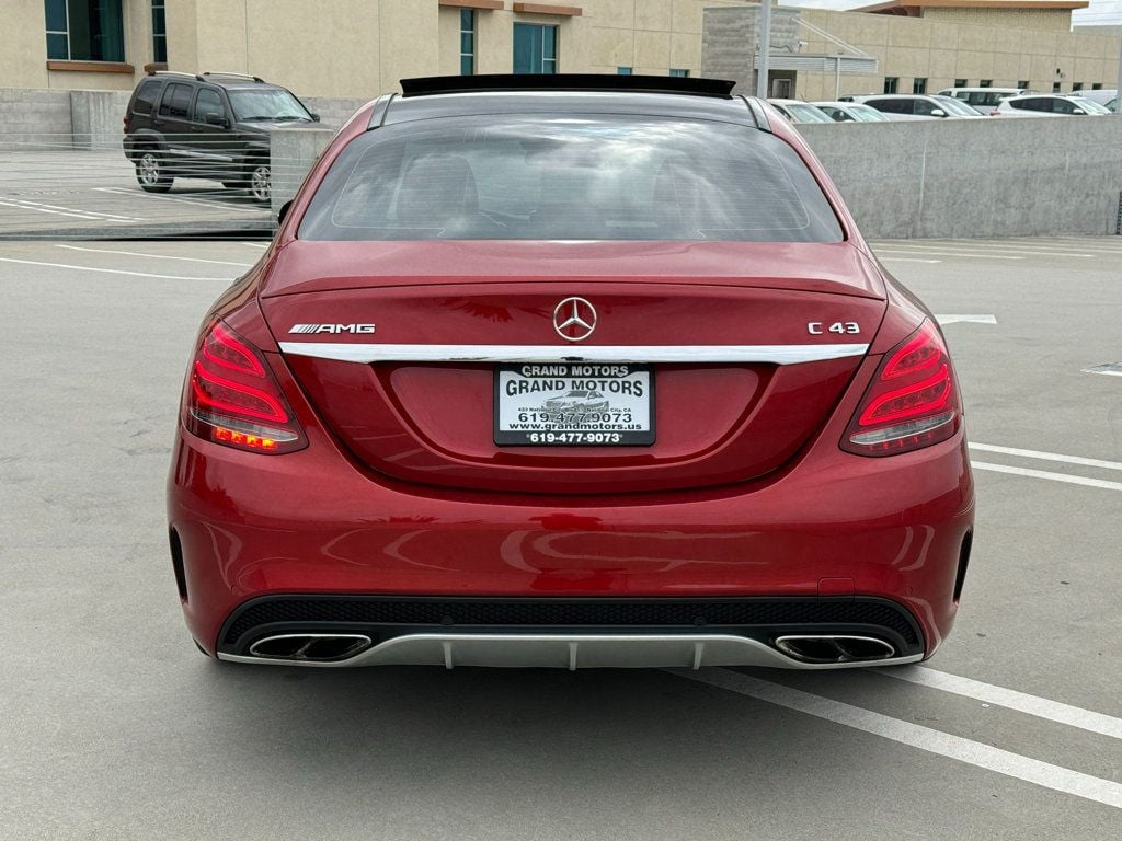 2018 Mercedes-Benz C-Class AMG C 43 4MATIC Sedan - 22600508 - 12