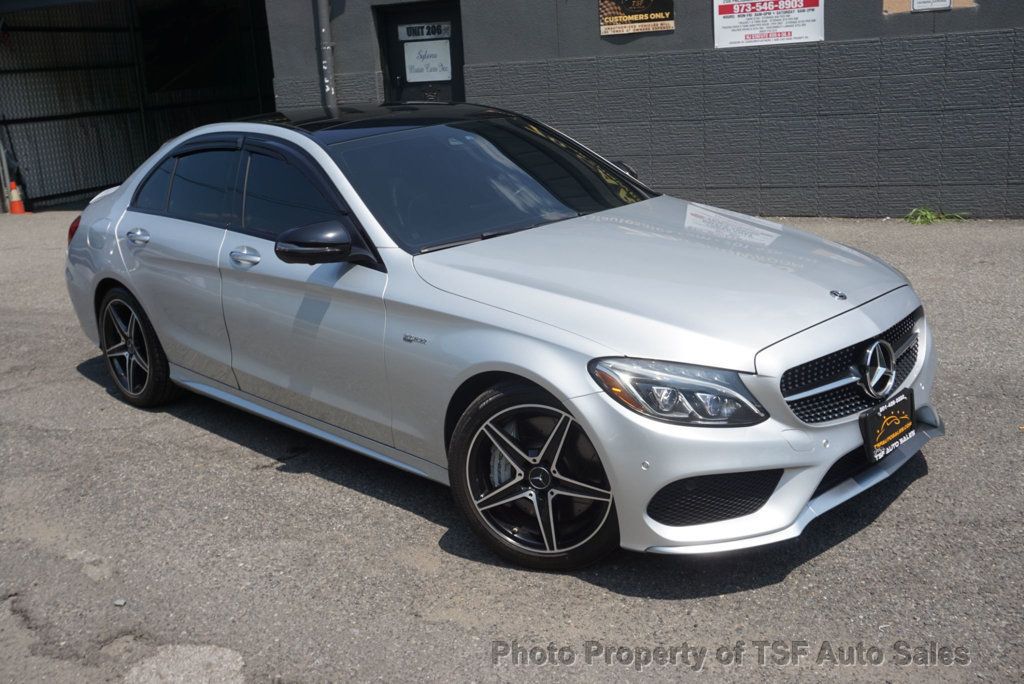 2018 Mercedes-Benz C-Class AMG C 43 4MATIC Sedan MULTIMEDIA/LIGHTING PKG 360 CAMERAS PANO  - 23057919 - 1