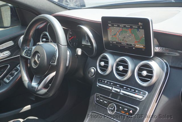 2018 Mercedes-Benz C-Class AMG C 43 4MATIC Sedan MULTIMEDIA/LIGHTING PKG 360 CAMERAS PANO  - 23057919 - 23
