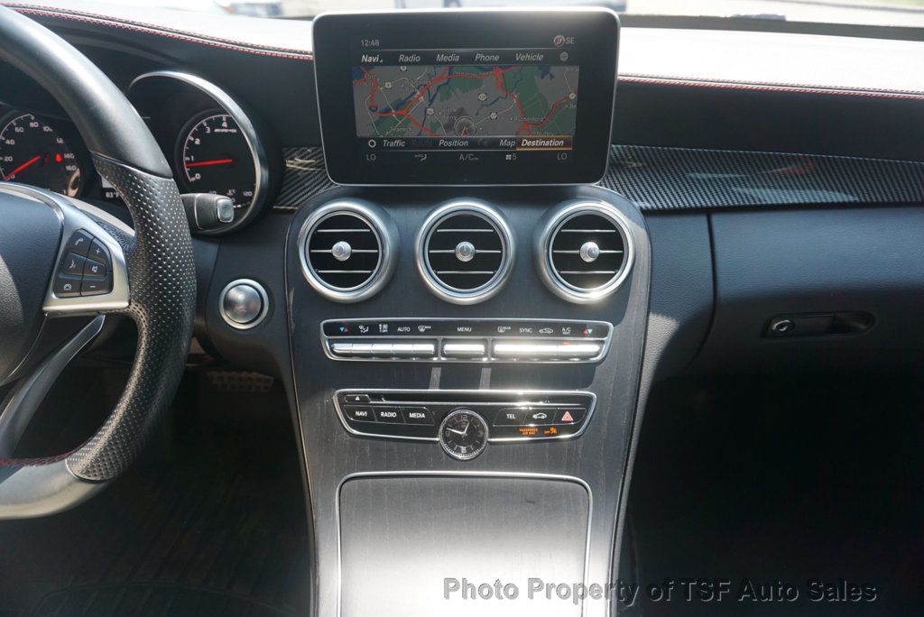 2018 Mercedes-Benz C-Class AMG C 43 4MATIC Sedan MULTIMEDIA/LIGHTING PKG 360 CAMERAS PANO  - 23057919 - 24