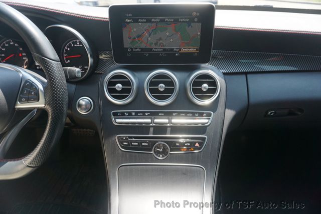 2018 Mercedes-Benz C-Class AMG C 43 4MATIC Sedan MULTIMEDIA/LIGHTING PKG 360 CAMERAS PANO  - 23057919 - 24