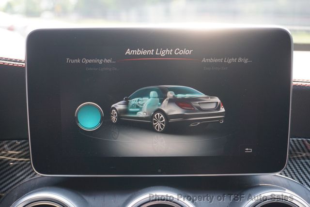 2018 Mercedes-Benz C-Class AMG C 43 4MATIC Sedan MULTIMEDIA/LIGHTING PKG 360 CAMERAS PANO  - 23057919 - 33