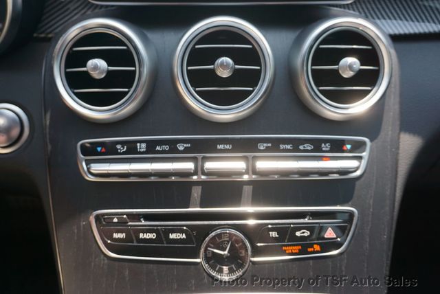 2018 Mercedes-Benz C-Class AMG C 43 4MATIC Sedan MULTIMEDIA/LIGHTING PKG 360 CAMERAS PANO  - 23057919 - 34