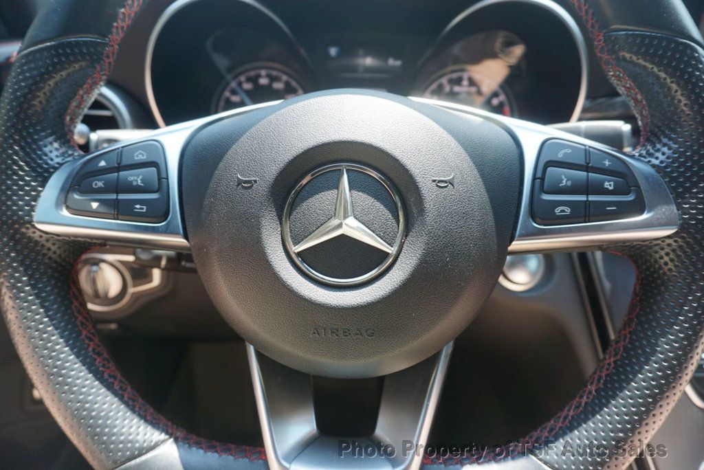 2018 Mercedes-Benz C-Class AMG C 43 4MATIC Sedan MULTIMEDIA/LIGHTING PKG 360 CAMERAS PANO  - 23057919 - 36
