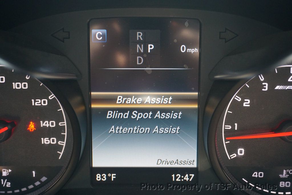 2018 Mercedes-Benz C-Class AMG C 43 4MATIC Sedan MULTIMEDIA/LIGHTING PKG 360 CAMERAS PANO  - 23057919 - 47