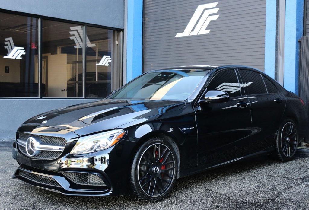 2018 Mercedes-Benz C-Class AMG C 63 Sedan - 22685411 - 3