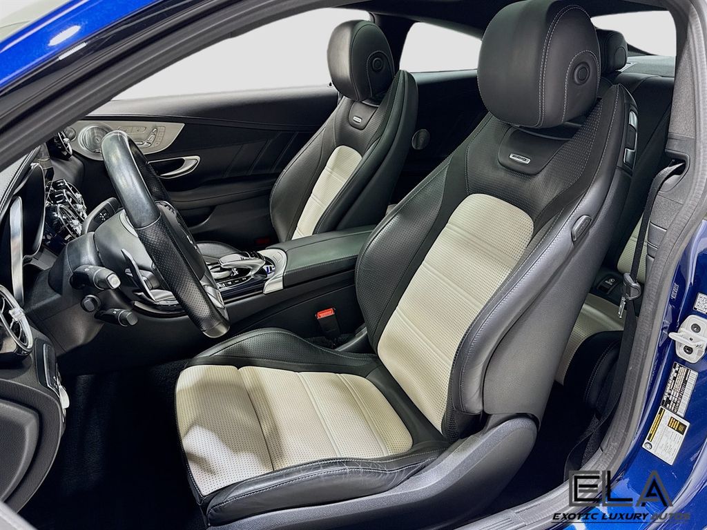 2018 Mercedes-Benz C-Class BRILLANT BLUE AMG LINE PAK! AMG PERFORMANCE EXHAUST! AMG CARBON  - 22966447 - 21