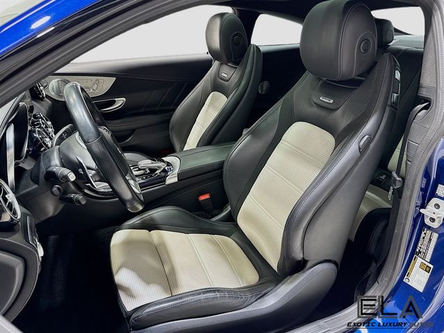 2018 Mercedes-Benz C-Class BRILLANT BLUE AMG LINE PAK! AMG PERFORMANCE EXHAUST! AMG CARBON  - 22966447 - 21