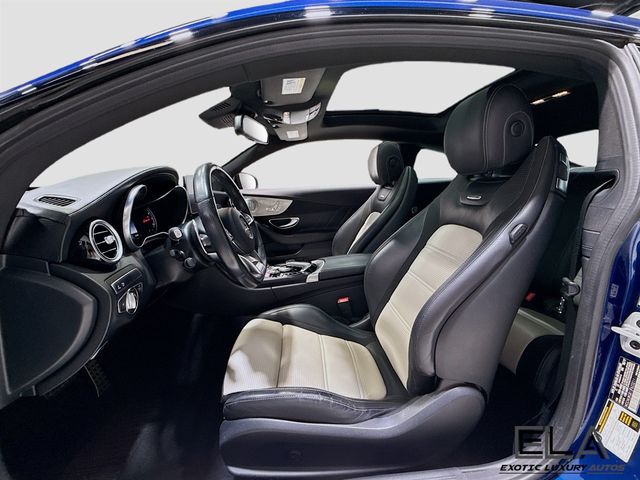 2018 Mercedes-Benz C-Class BRILLANT BLUE AMG LINE PAK! AMG PERFORMANCE EXHAUST! AMG CARBON  - 22966447 - 23