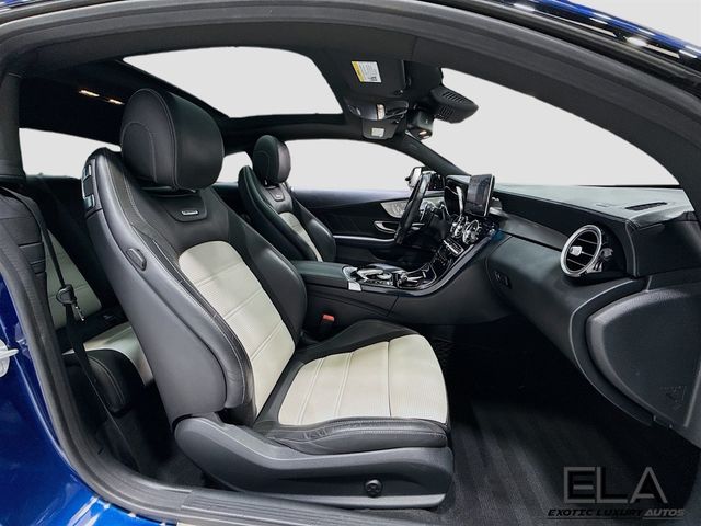 2018 Mercedes-Benz C-Class BRILLANT BLUE AMG LINE PAK! AMG PERFORMANCE EXHAUST! AMG CARBON  - 22966447 - 30