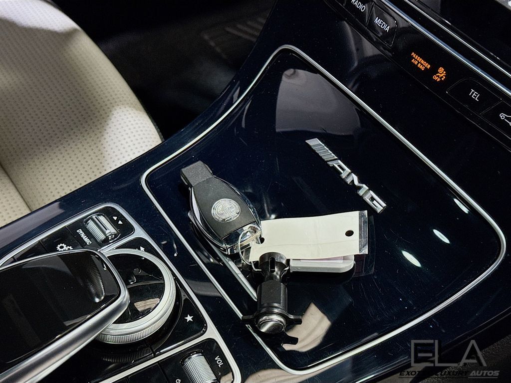 2018 Mercedes-Benz C-Class BRILLANT BLUE AMG LINE PAK! AMG PERFORMANCE EXHAUST! AMG CARBON  - 22966447 - 34