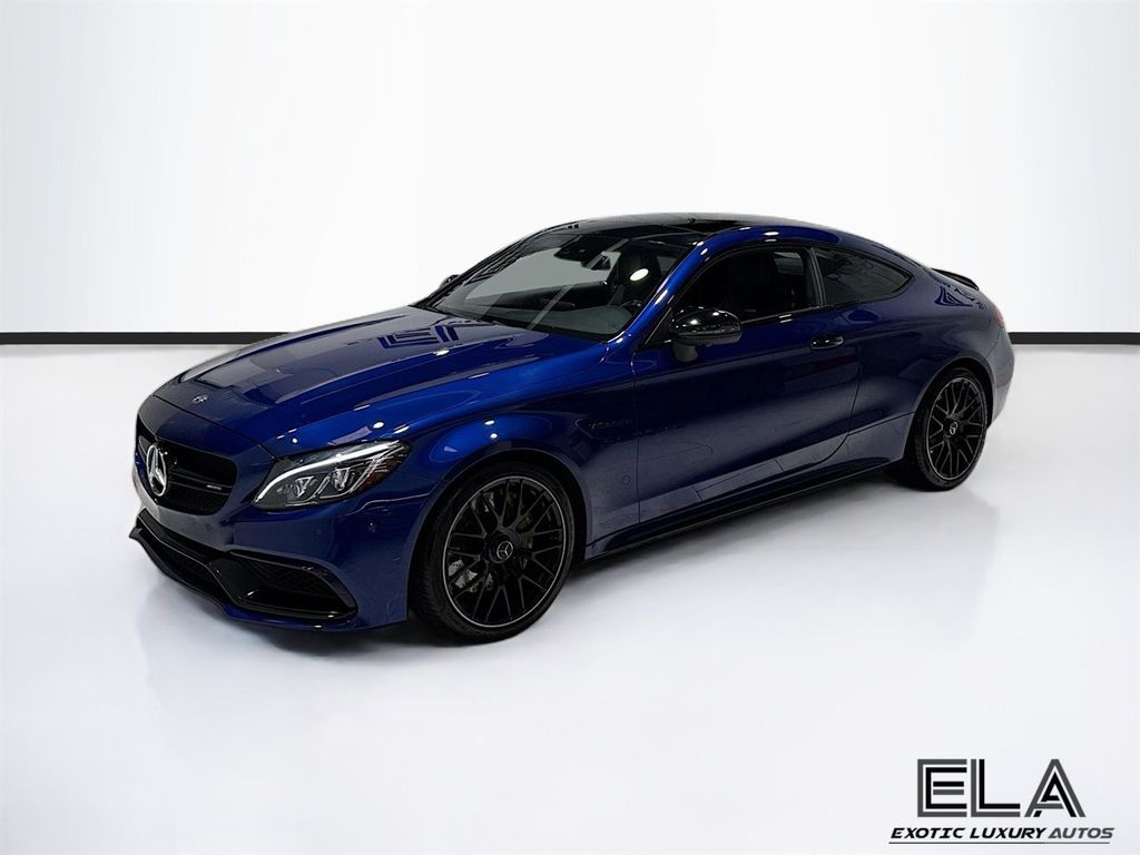 2018 Mercedes-Benz C-Class BRILLANT BLUE AMG LINE PAK! AMG PERFORMANCE EXHAUST! AMG CARBON  - 22966447 - 41