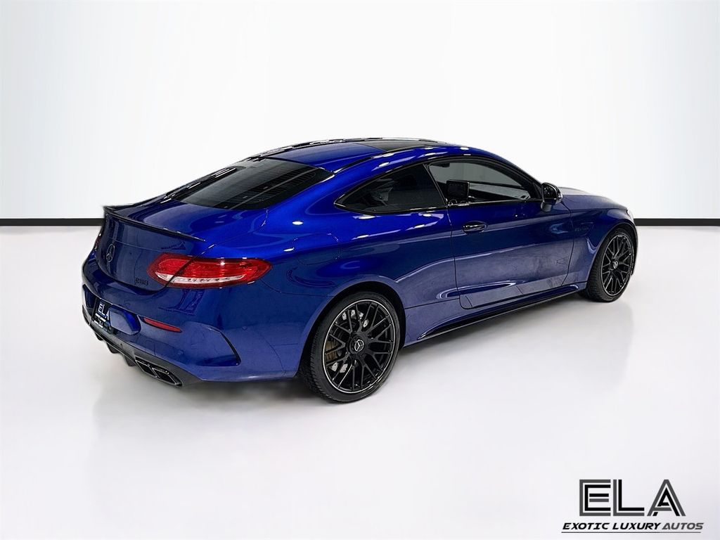 2018 Mercedes-Benz C-Class BRILLANT BLUE AMG LINE PAK! AMG PERFORMANCE EXHAUST! AMG CARBON  - 22966447 - 46