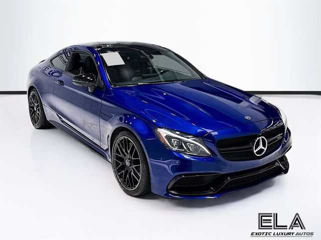 2018 Mercedes-Benz C-Class BRILLANT BLUE AMG LINE PAK! AMG PERFORMANCE EXHAUST! AMG CARBON  - 22966447 - 47