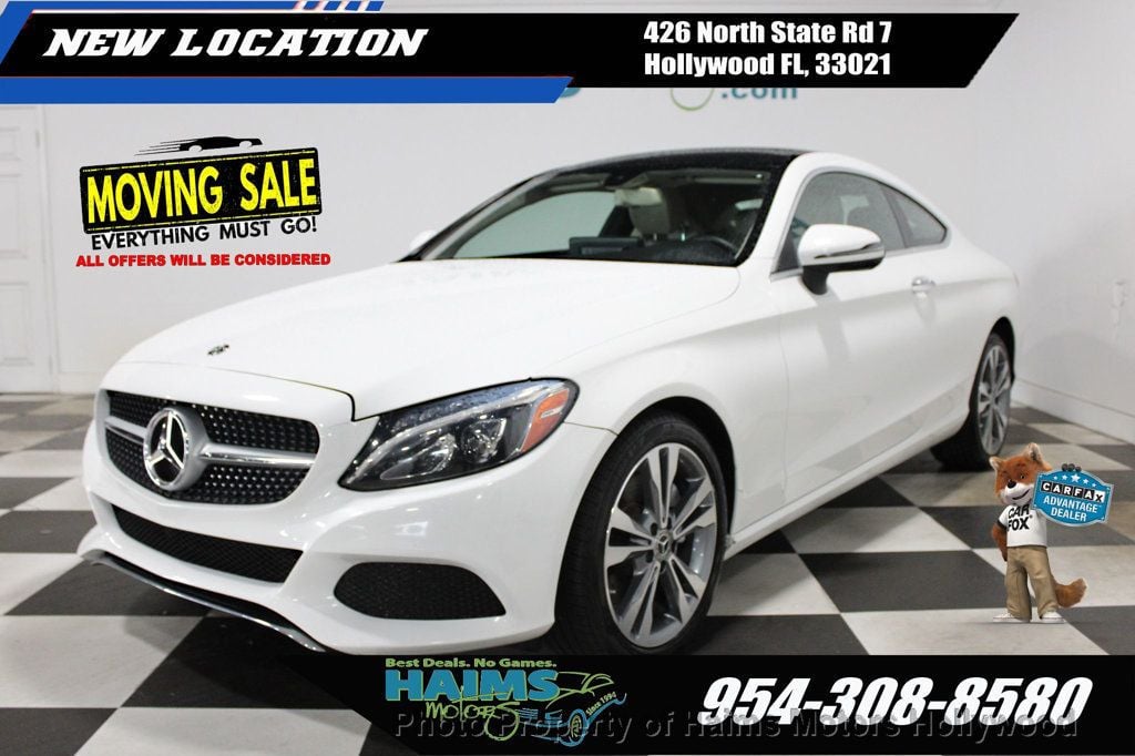 2018 Mercedes-Benz C-Class Coupe