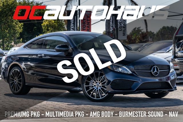 2018 Used Mercedes Benz C Class C 300 4matic Coupe At Oc Autohaus Serving Westminster Ca Iid 20761626