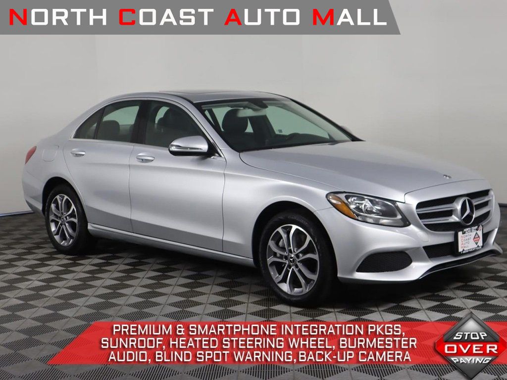 18 Used Mercedes Benz C Class C 300 4matic Sedan At North Coast Auto Mall Serving Akron Oh Iid