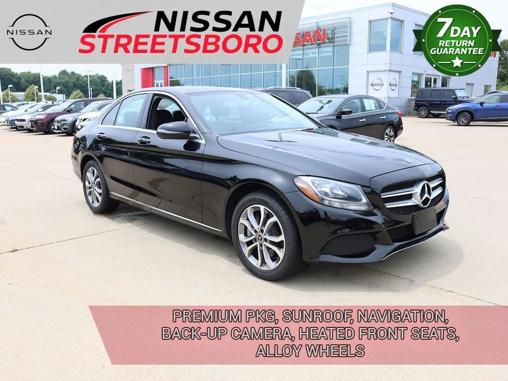 18 Used Mercedes Benz C Class C 300 4matic Sedan At North Coast Auto Mall Parent Serving Akron Oh Iid