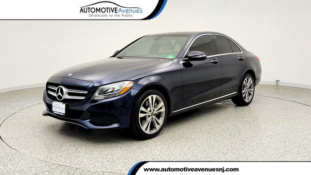 2018 Mercedes-Benz C-Class C 300 4MATIC Sedan w/ Premium Package, Burmester Audio & Pano Ro - 23040118 - 0