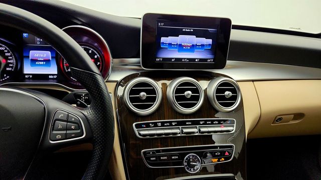 2018 Mercedes-Benz C-Class C 300 4MATIC Sedan w/ Premium Package, Burmester Audio & Pano Ro - 23040118 - 16