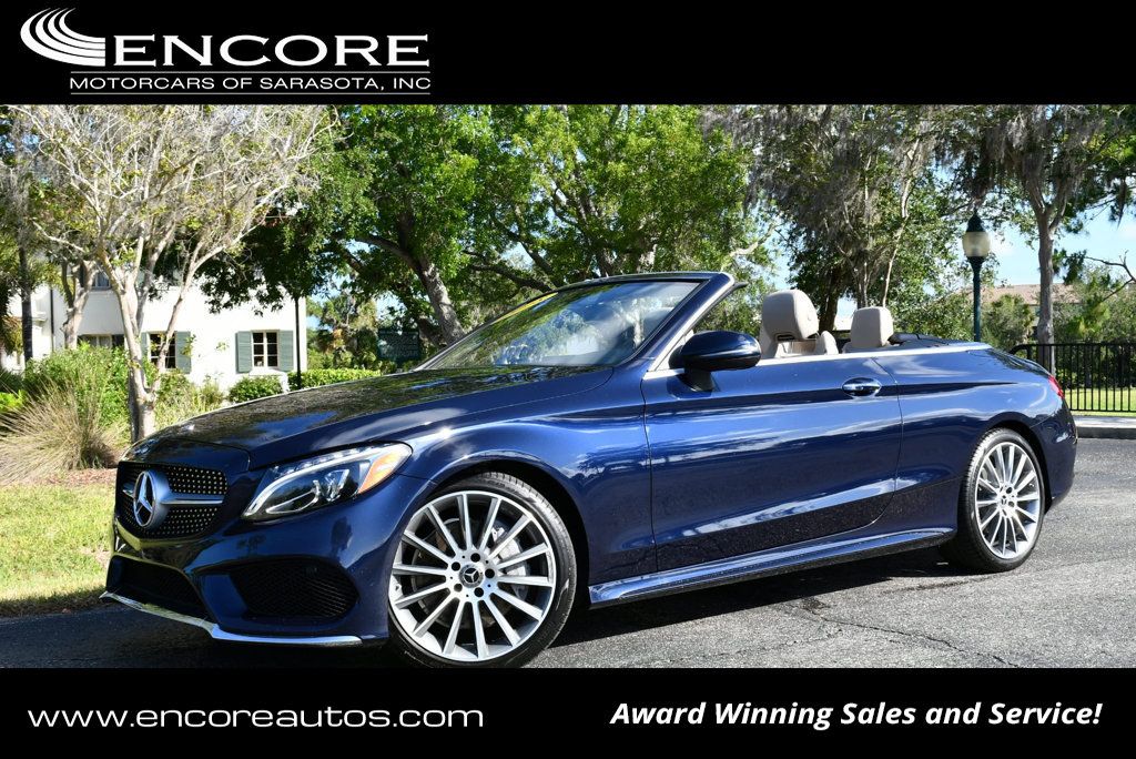 2018 Mercedes-Benz C-Class C 300 Cabriolet W/P1 and AMG Line Packages - 23025873 | Video 1