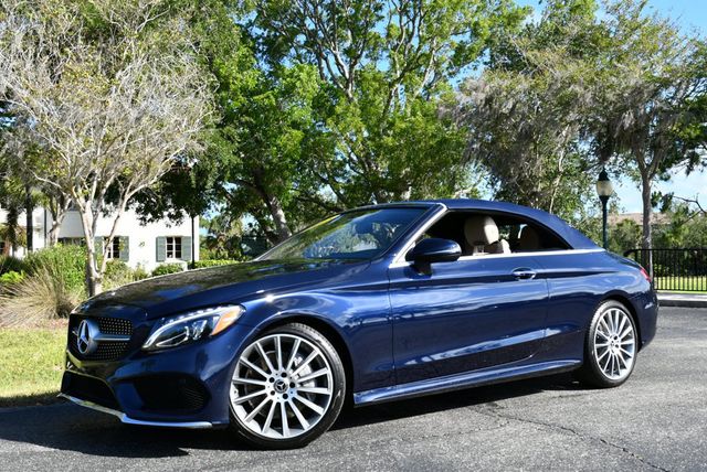 2018 Mercedes-Benz C-Class C 300 Cabriolet W/P1 and AMG Line Packages - 23025873 - 25