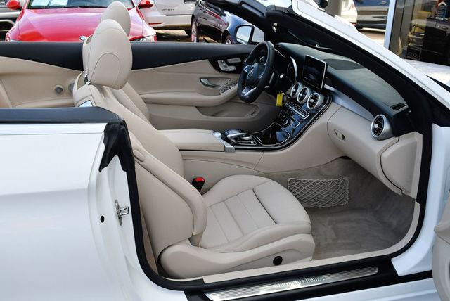2018 Mercedes-Benz C-Class C 300 Cabriolet W/P1, Parking Assist and AMG Line Packages - 22990131 - 17