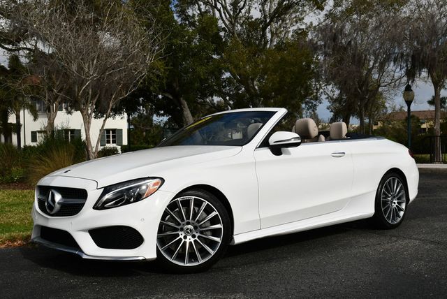 2018 Mercedes-Benz C-Class C 300 Cabriolet W/P1, Parking Assist and AMG Line Packages - 22990131 - 18