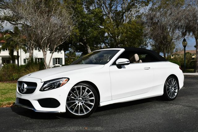 2018 Mercedes-Benz C-Class C 300 Cabriolet W/P1, Parking Assist and AMG Line Packages - 22990131 - 1