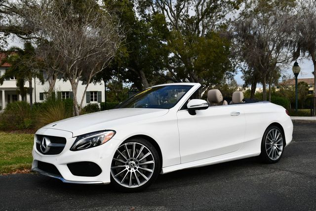 2018 Mercedes-Benz C-Class C 300 Cabriolet W/P1, Parking Assist and AMG Line Packages - 22990131 - 22
