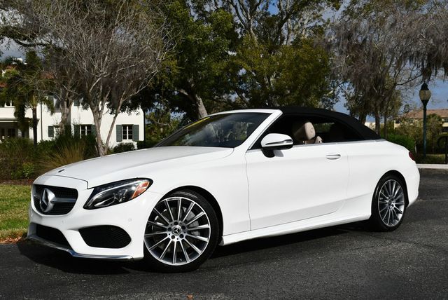 2018 Mercedes-Benz C-Class C 300 Cabriolet W/P1, Parking Assist and AMG Line Packages - 22990131 - 23
