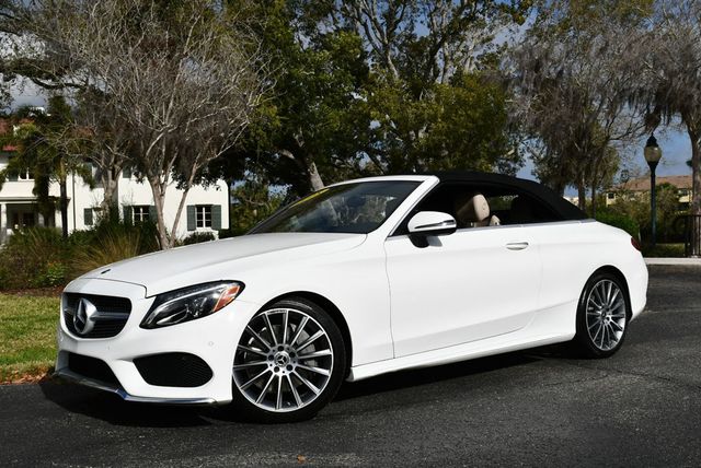 2018 Mercedes-Benz C-Class C 300 Cabriolet W/P1, Parking Assist and AMG Line Packages - 22990131 - 24
