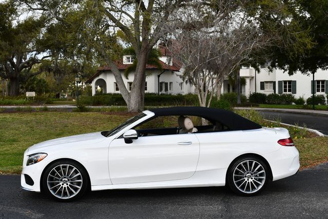 2018 Mercedes-Benz C-Class C 300 Cabriolet W/P1, Parking Assist and AMG Line Packages - 22990131 - 32