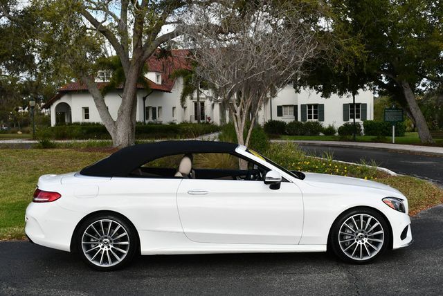 2018 Mercedes-Benz C-Class C 300 Cabriolet W/P1, Parking Assist and AMG Line Packages - 22990131 - 45