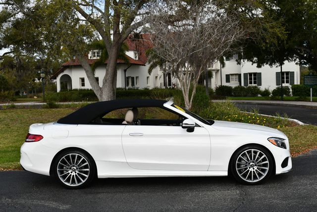2018 Mercedes-Benz C-Class C 300 Cabriolet W/P1, Parking Assist and AMG Line Packages - 22990131 - 49