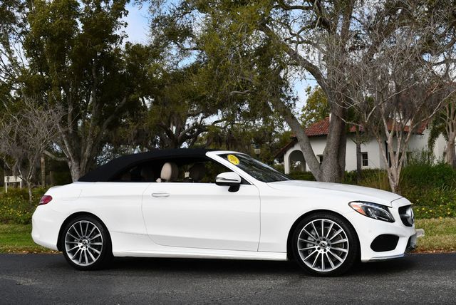 2018 Mercedes-Benz C-Class C 300 Cabriolet W/P1, Parking Assist and AMG Line Packages - 22990131 - 50