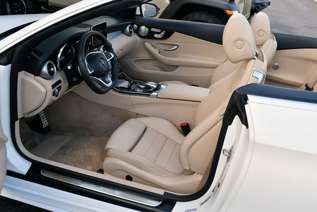 2018 Mercedes-Benz C-Class C 300 Cabriolet W/P1, Parking Assist and AMG Line Packages - 22990131 - 56
