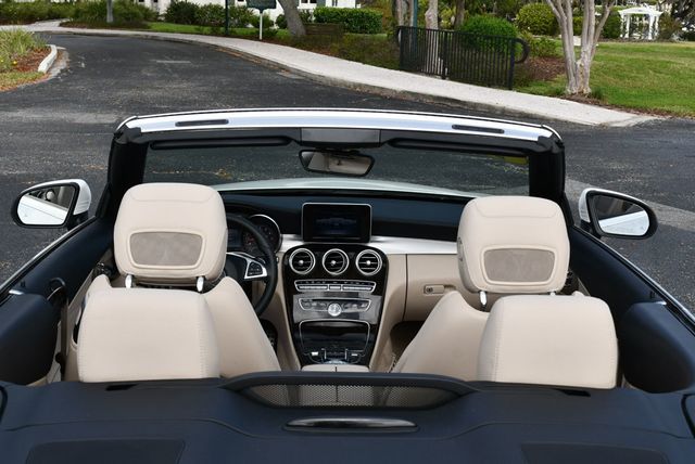 2018 Mercedes-Benz C-Class C 300 Cabriolet W/P1, Parking Assist and AMG Line Packages - 22990131 - 58