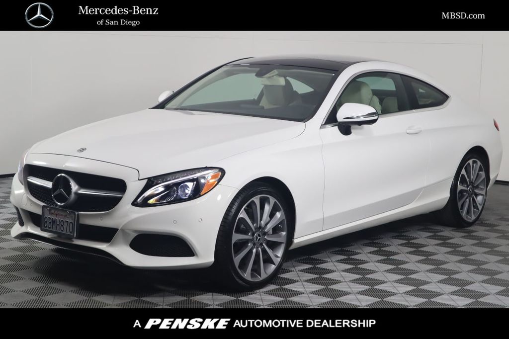 Certified 18 Mercedes Benz C Class C 300 Coupe For Sale San Diego Ca Penskecars Com