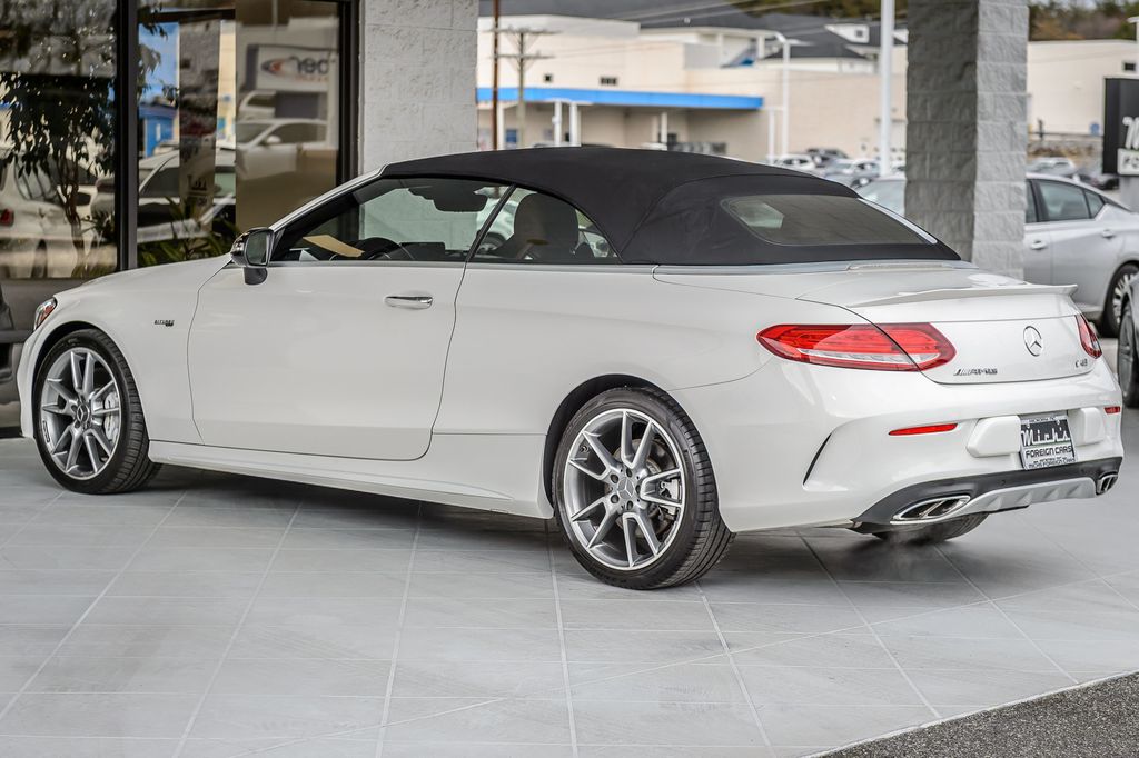 2018 Mercedes-Benz C-Class C43 AMG 4MATIC CABRIOLET - WHITE ON BROWN LEATHER - NAV - LOADED - 22947073 - 9