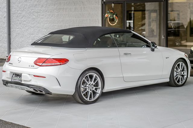 2018 Mercedes-Benz C-Class C43 AMG 4MATIC CABRIOLET - WHITE ON BROWN LEATHER - NAV - LOADED - 22947073 - 13