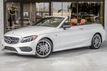 2018 Mercedes-Benz C-Class C43 AMG 4MATIC CABRIOLET - WHITE ON BROWN LEATHER - NAV - LOADED - 22947073 - 1