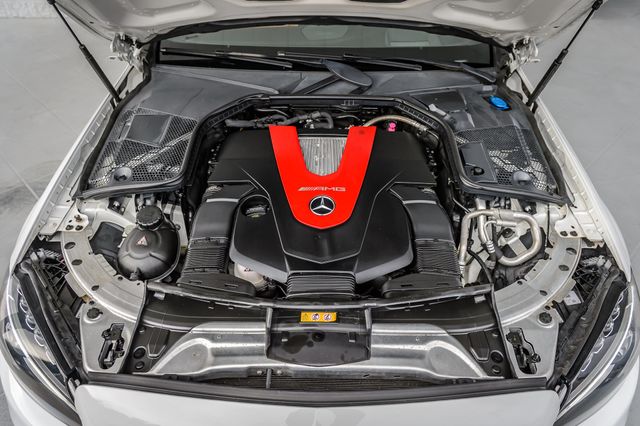 2018 Mercedes-Benz C-Class C43 AMG 4MATIC CABRIOLET - WHITE ON BROWN LEATHER - NAV - LOADED - 22947073 - 23