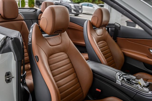 2018 Mercedes-Benz C-Class C43 AMG 4MATIC CABRIOLET - WHITE ON BROWN LEATHER - NAV - LOADED - 22947073 - 46
