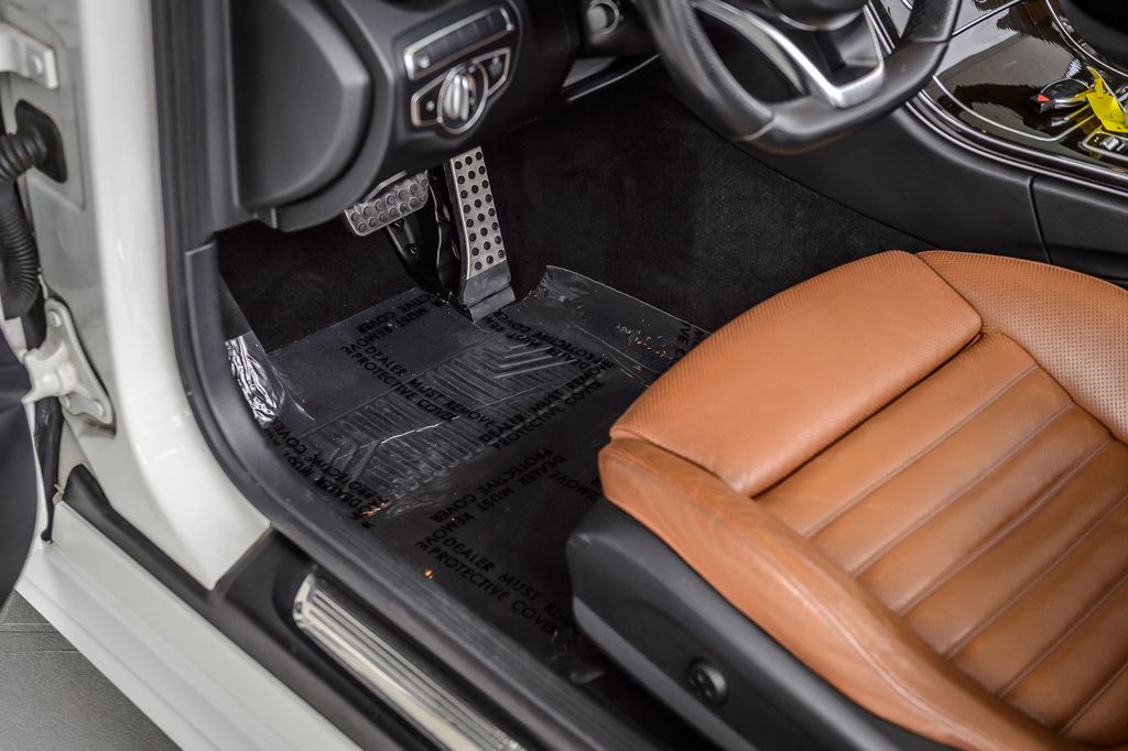 2018 Mercedes-Benz C-Class C43 AMG 4MATIC CABRIOLET - WHITE ON BROWN LEATHER - NAV - LOADED - 22947073 - 48