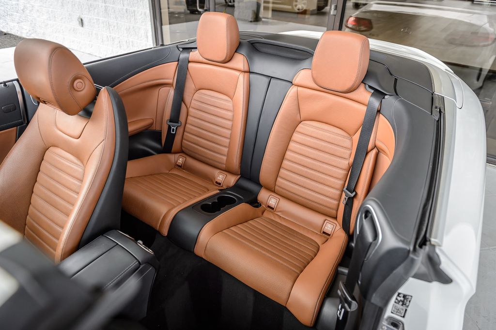2018 Mercedes-Benz C-Class C43 AMG 4MATIC CABRIOLET - WHITE ON BROWN LEATHER - NAV - LOADED - 22947073 - 49