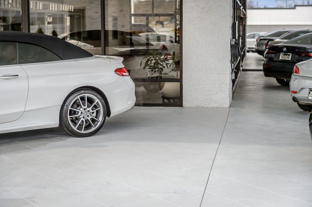 2018 Mercedes-Benz C-Class C43 AMG 4MATIC CABRIOLET - WHITE ON BROWN LEATHER - NAV - LOADED - 22947073 - 61