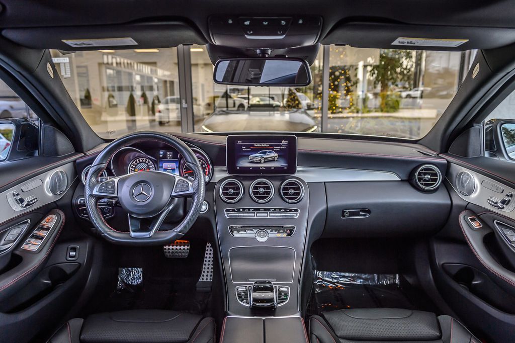 2018 Mercedes-Benz C-Class C43 AMG - WHITE - PANO ROOF - BACKUP CAM - SUPER CLEAN - 22915194 - 2