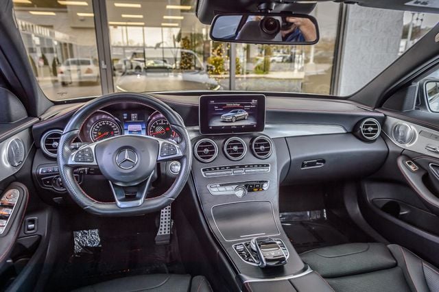 2018 Mercedes-Benz C-Class C43 AMG - WHITE - PANO ROOF - BACKUP CAM - SUPER CLEAN - 22915194 - 29