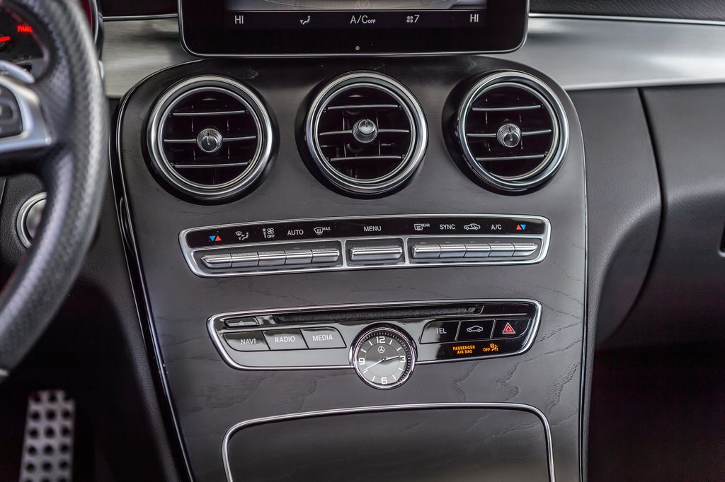 2018 Mercedes-Benz C-Class C43 AMG - WHITE - PANO ROOF - BACKUP CAM - SUPER CLEAN - 22915194 - 35